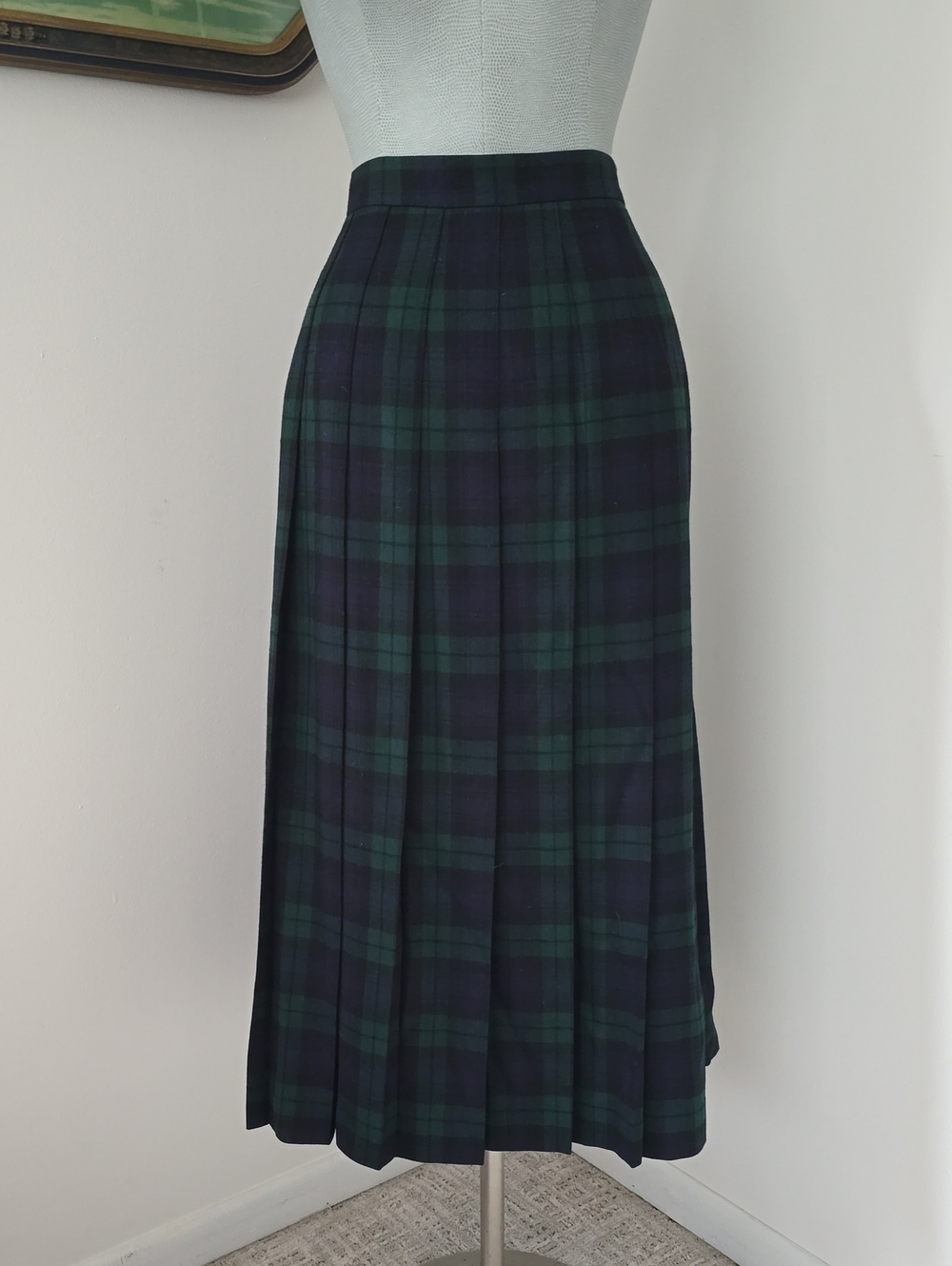 Brooks Brothers | Plaid Pleated Skirt